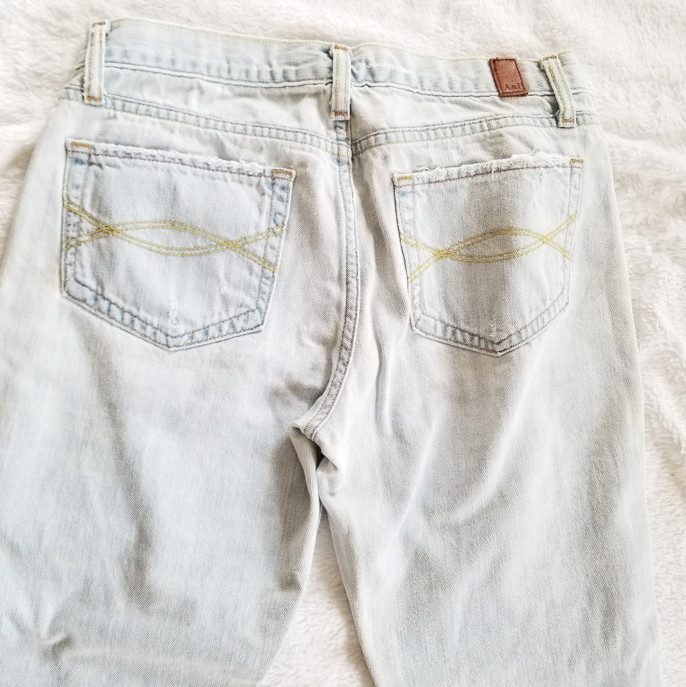 Abercrombie Flare Light Wash Jeans